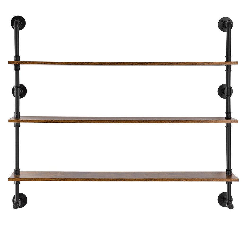 Sieninė industrinio stiliaus lentyna VEVOR WPSR-XM012, 122 cm ilgio