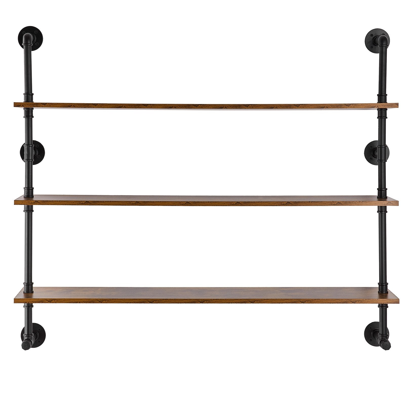 Sieninė industrinio stiliaus lentyna VEVOR WPSR-XM012, 122 cm ilgio