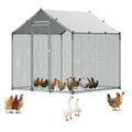 Metalinis vištidės aptvaras VEVOR JD222, 2x2x2 m