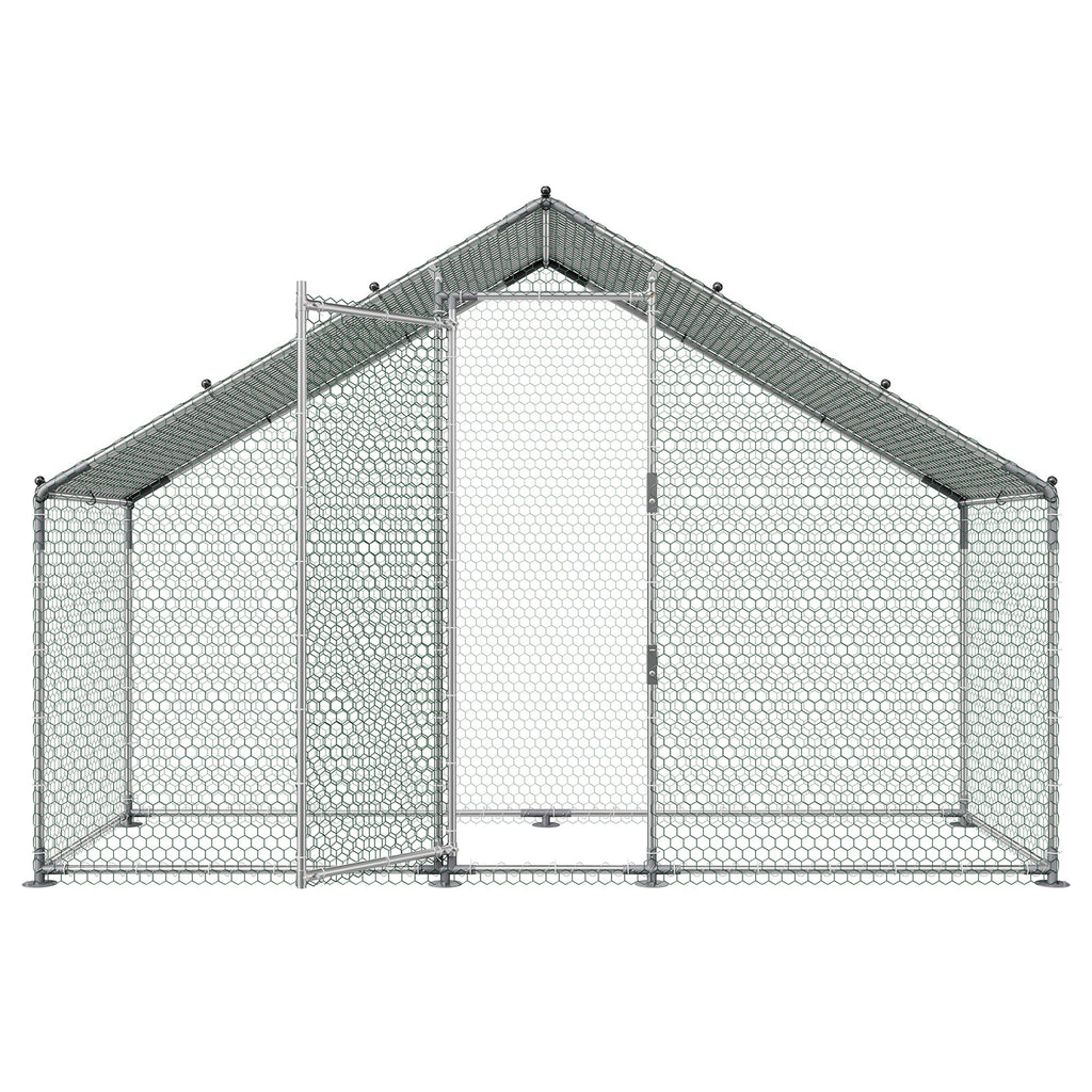 Metalinis vištidės aptvaras VEVOR CRC0301, 3 x 1 x 2 m