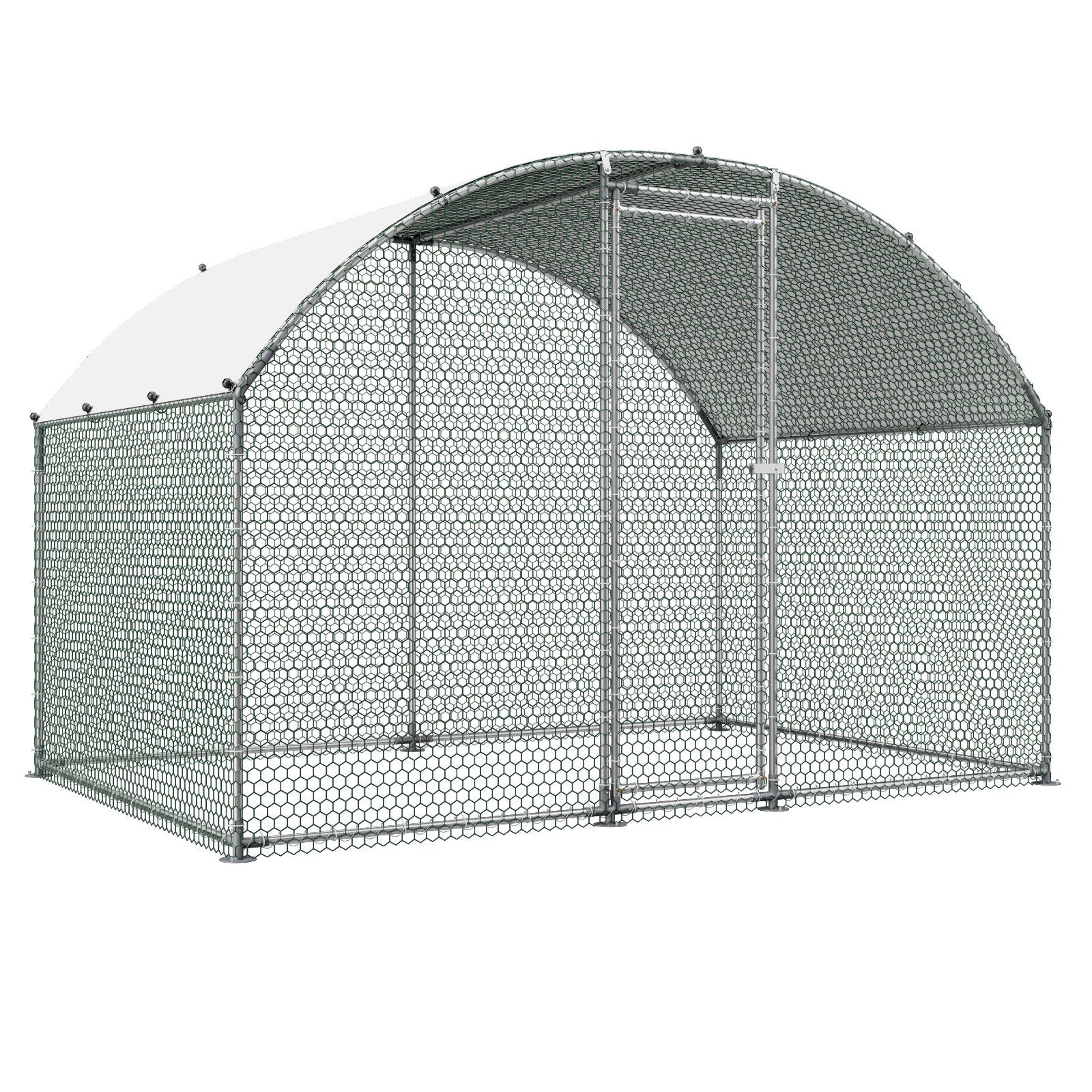 Metalinis vištidės aptvaras VEVOR YD322, 3x2x2 m