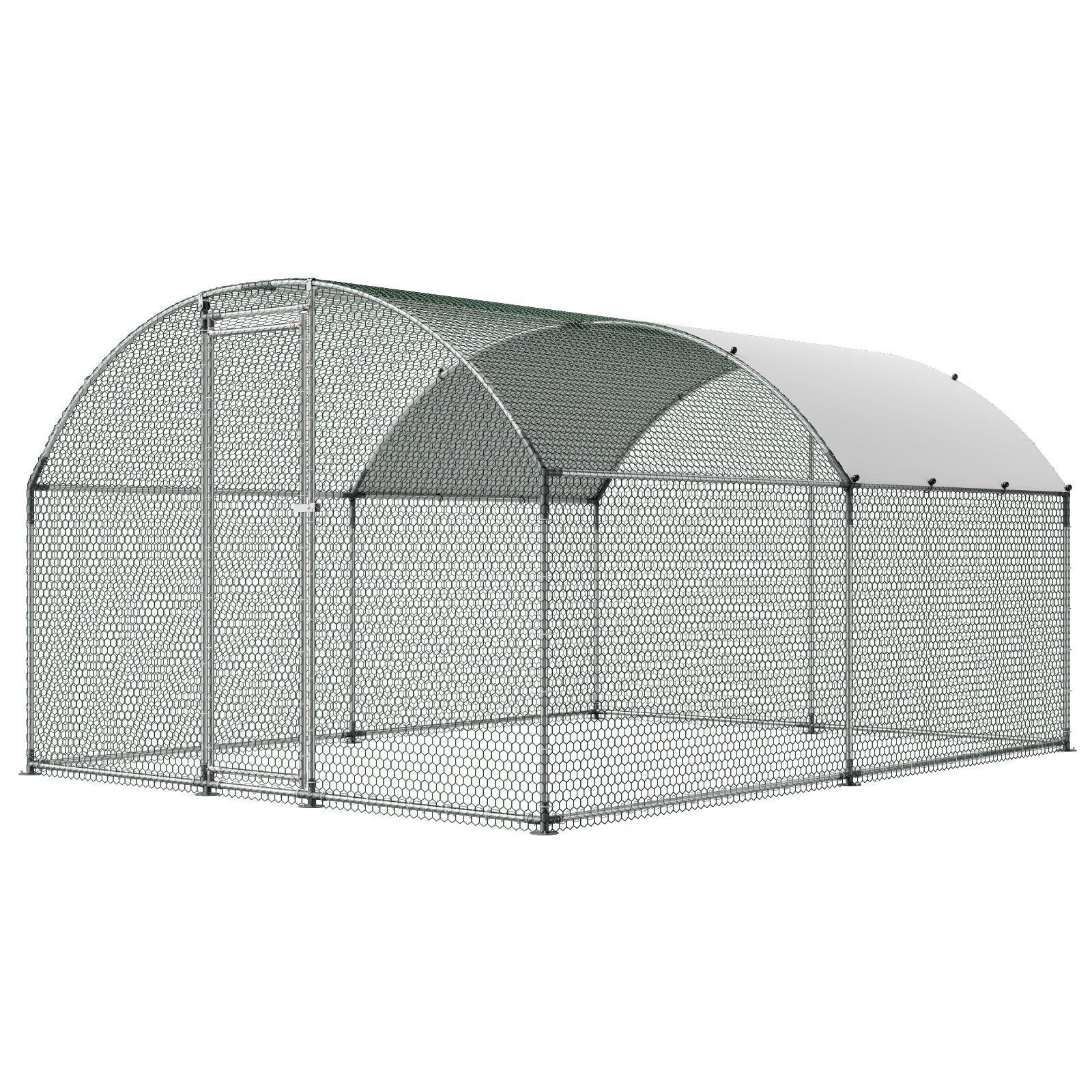 Metalinis vištidės aptvaras VEVOR YD342, 3x4x2 m