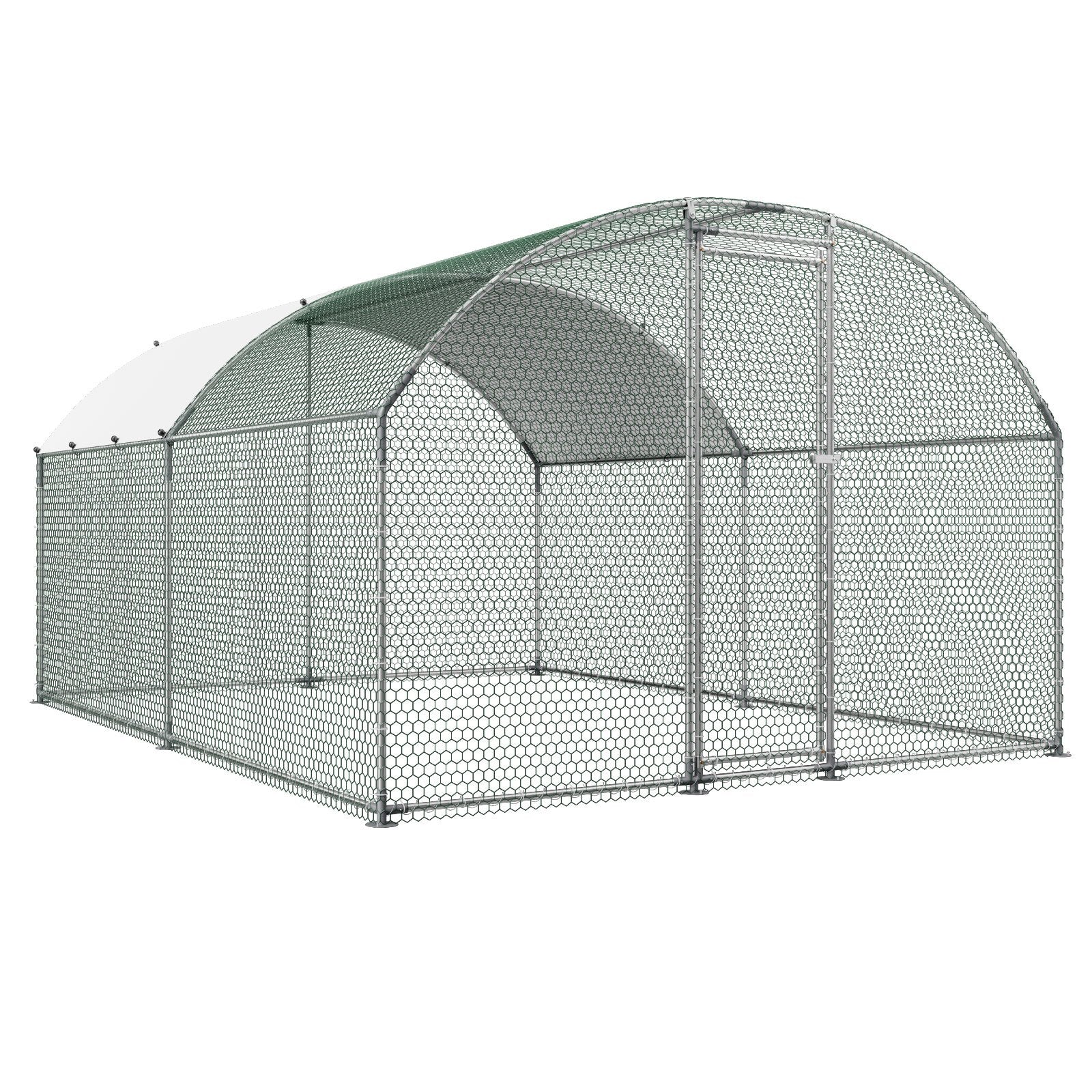 Metalinis vištidės aptvaras VEVOR YD342, 3x4x2 m