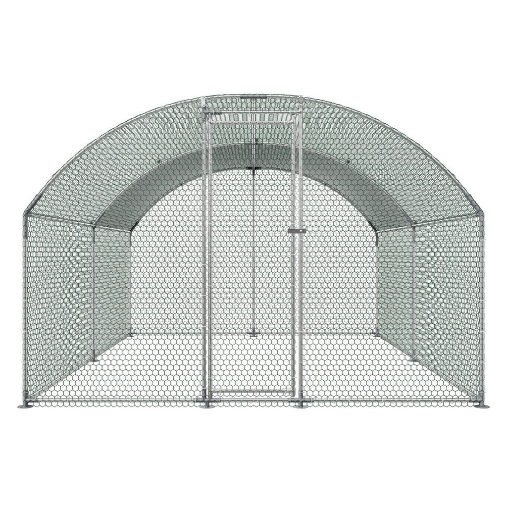 Metalinis vištidės aptvaras VEVOR YD342, 3x4x2 m