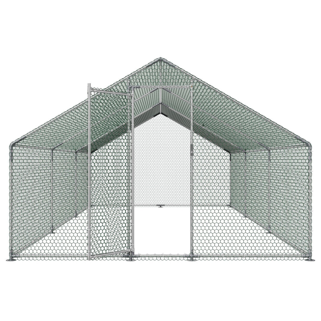 Metalinis vištidės aptvaras VEVOR JD362, 3x6x2 m