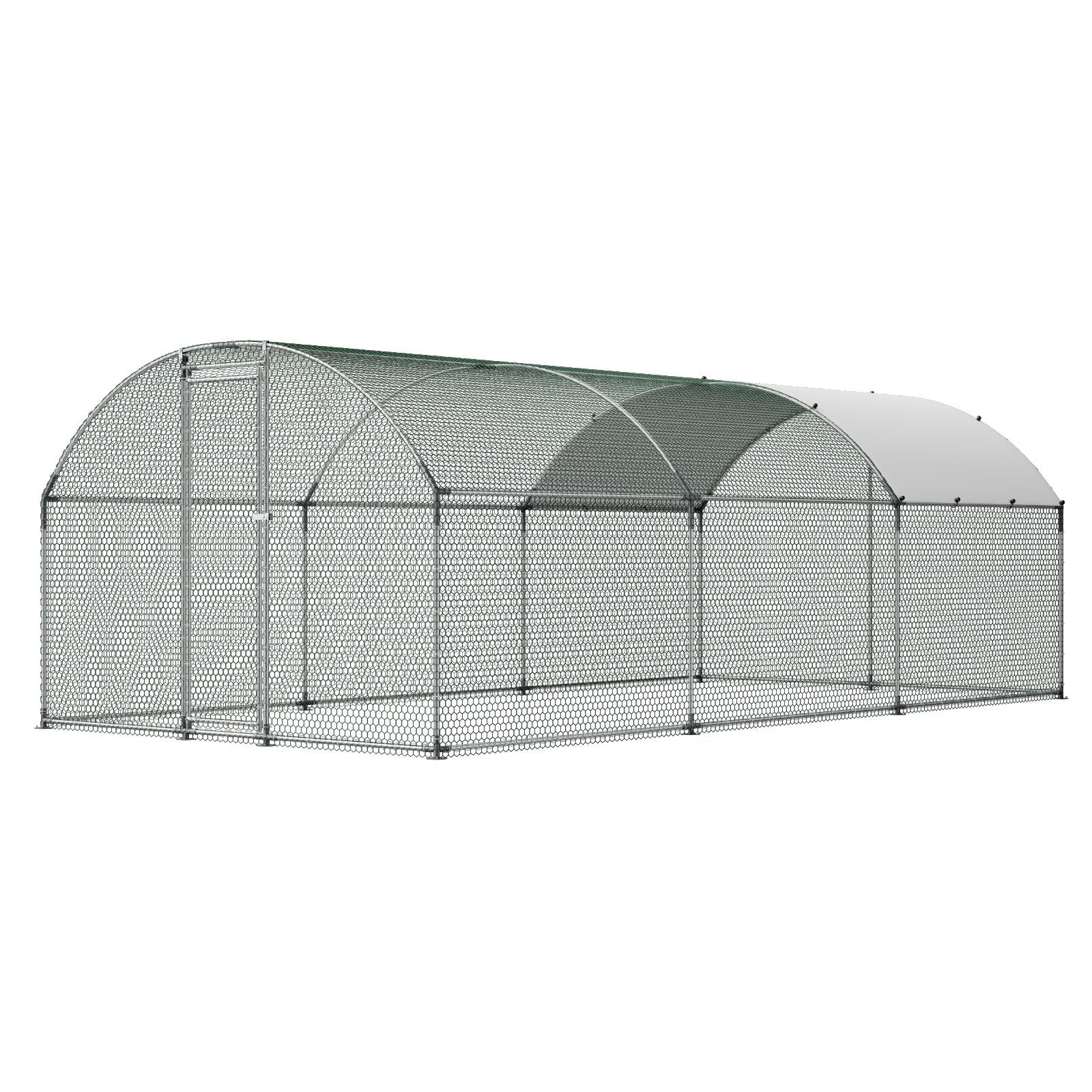 Metalinis vištidės aptvaras VEVOR YD362, 3x6x2 m