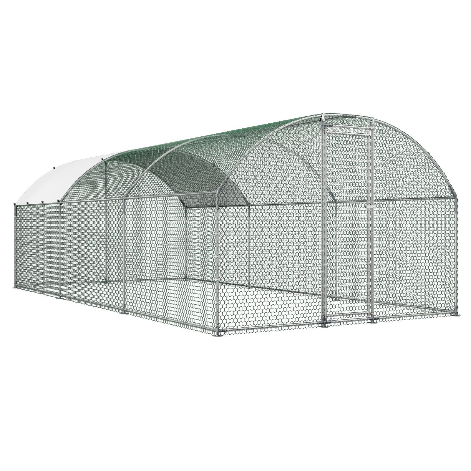 Metalinis vištidės aptvaras VEVOR YD362, 3x6x2 m