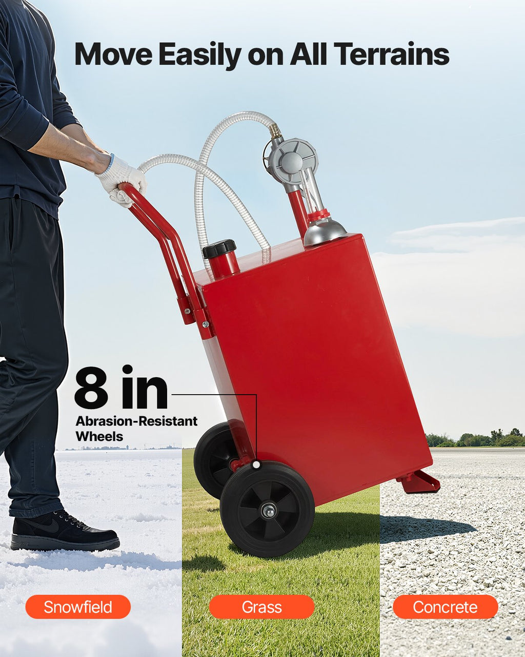 Kuro talpa su siurbliu VEVOR FF-920, 75 l