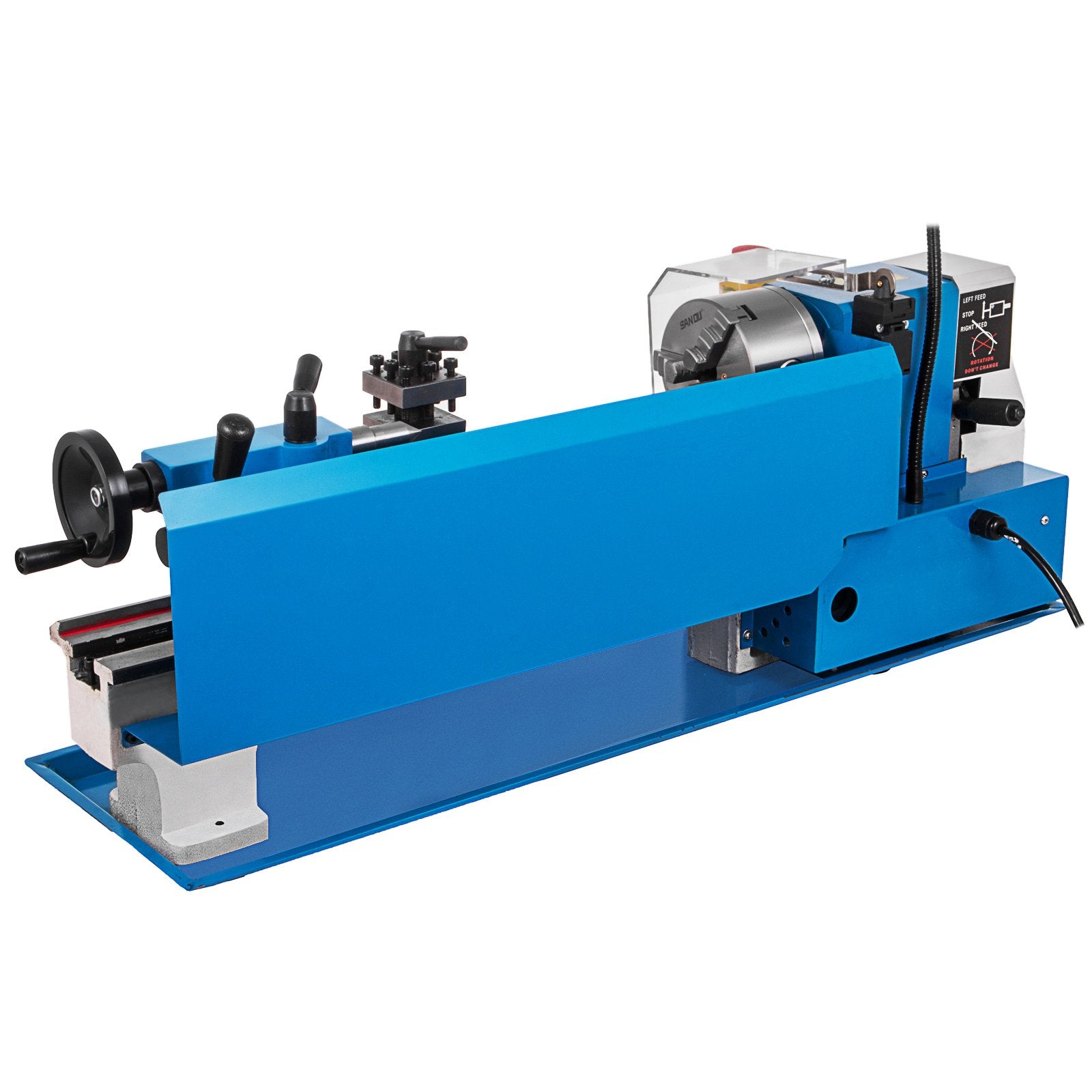 Mini metalo tekinimo staklės VEVOR 7x14, 550W