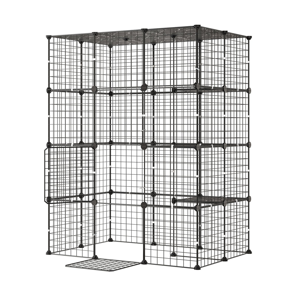 Narvas katėms VEVOR 97DMSUK42604, 4 aukštų, 104x71x140 cm