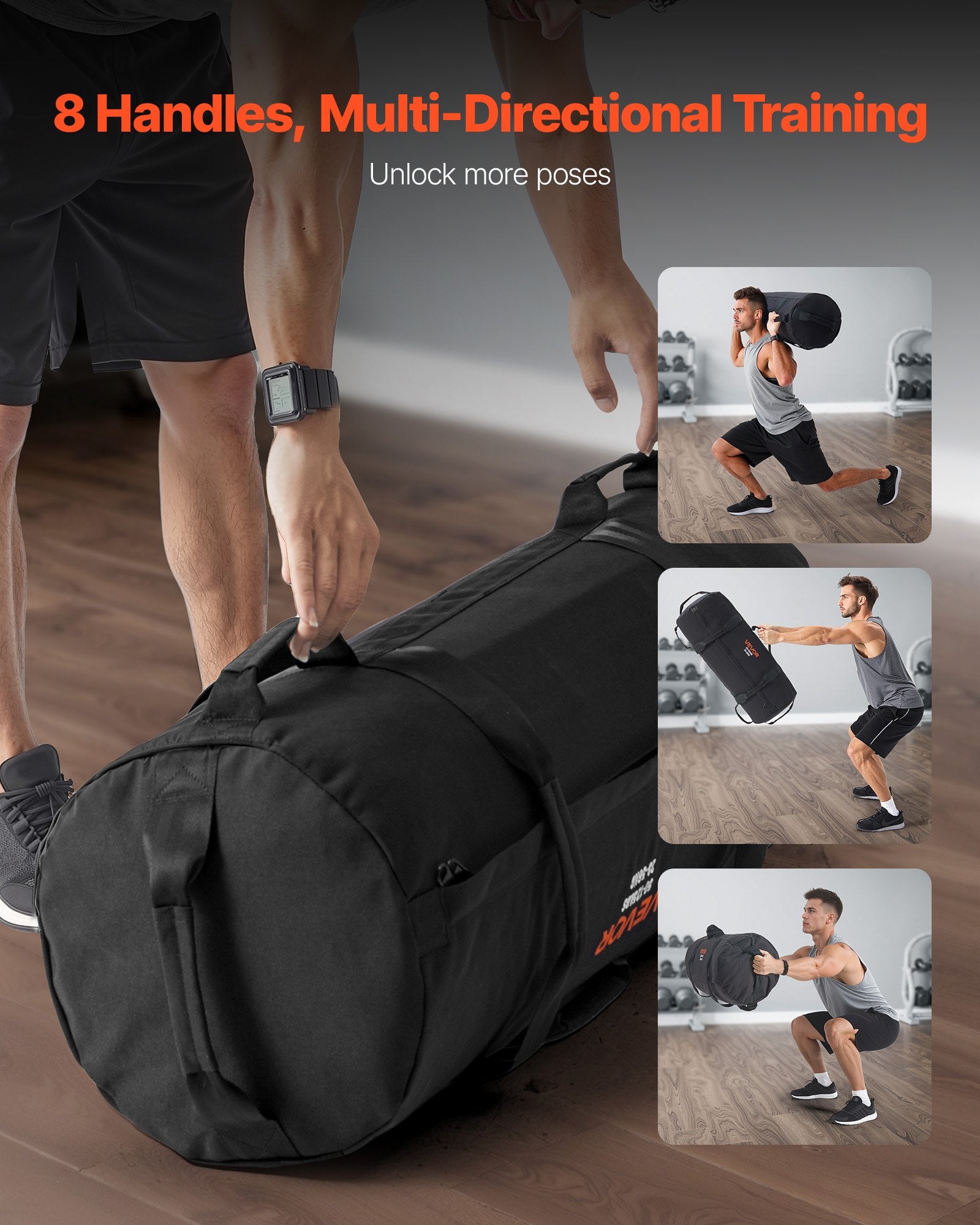 Sportinis svorio maišas (Sandbag) VEVOR BY-SS-003, 23–56 kg