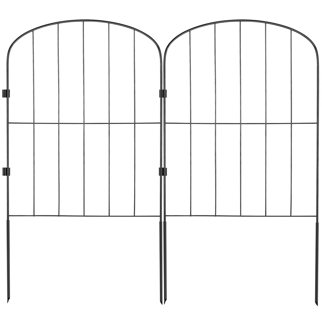 Dekoratyvinė sodo tvorėlė VEVOR 610x330-10, 10 vnt. komplektas