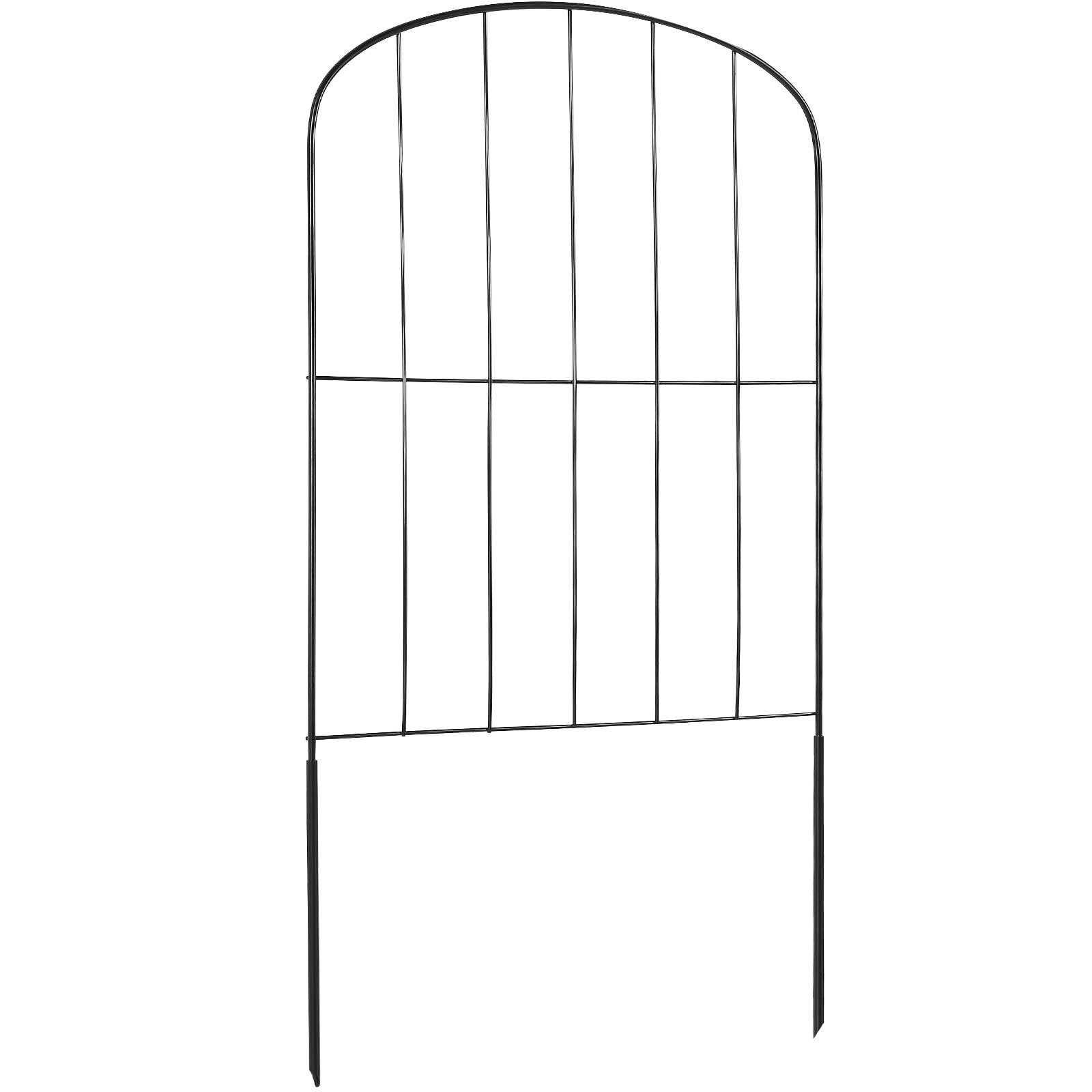 Dekoratyvinė sodo tvorėlė VEVOR 610x330-10, 10 vnt. komplektas