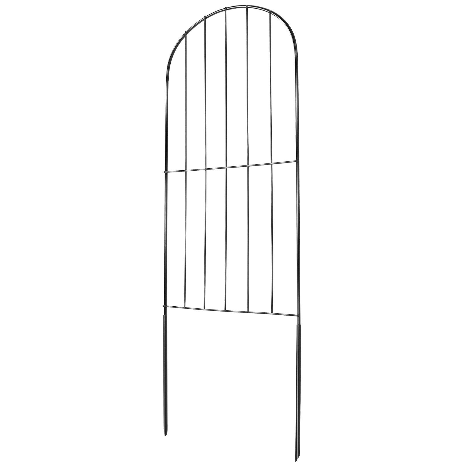 Dekoratyvinė sodo tvorėlė VEVOR 610x330-10, 10 vnt. komplektas