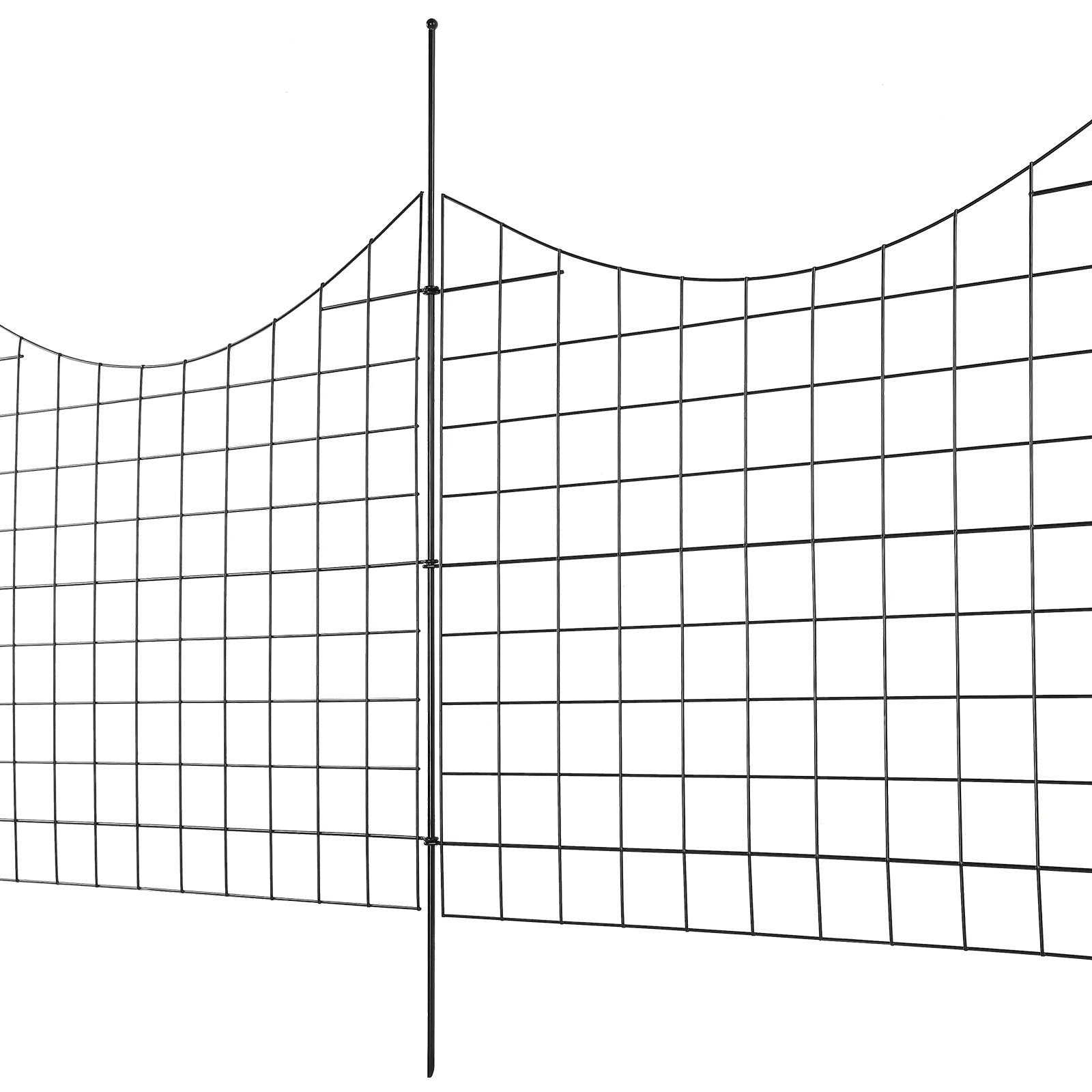 Dekoratyvinė sodo tvorelė VEVOR 635x750-5, 5 dalių rinkinys