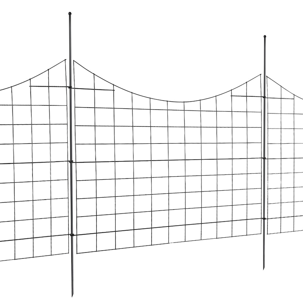 Dekoratyvinė sodo tvorelė VEVOR 635x750-5, 5 dalių rinkinys
