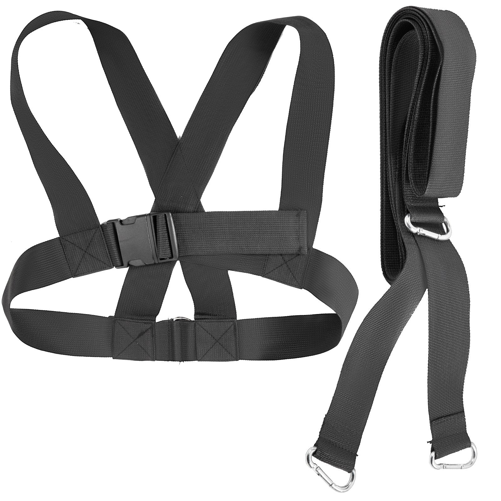 Treniruočių rogės VEVOR Weight Sled, 226,8 kg keliamoji galia