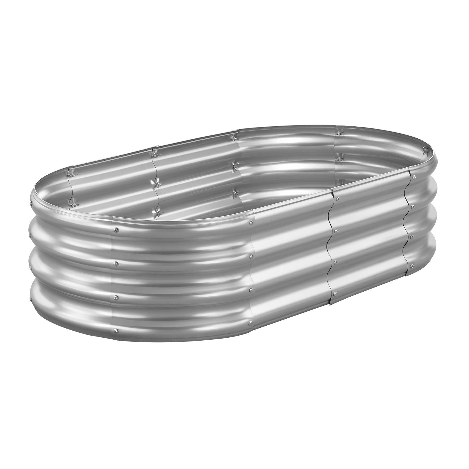 Pakelta metalinė lysvė VEVOR GM61003, 120x60x30 cm