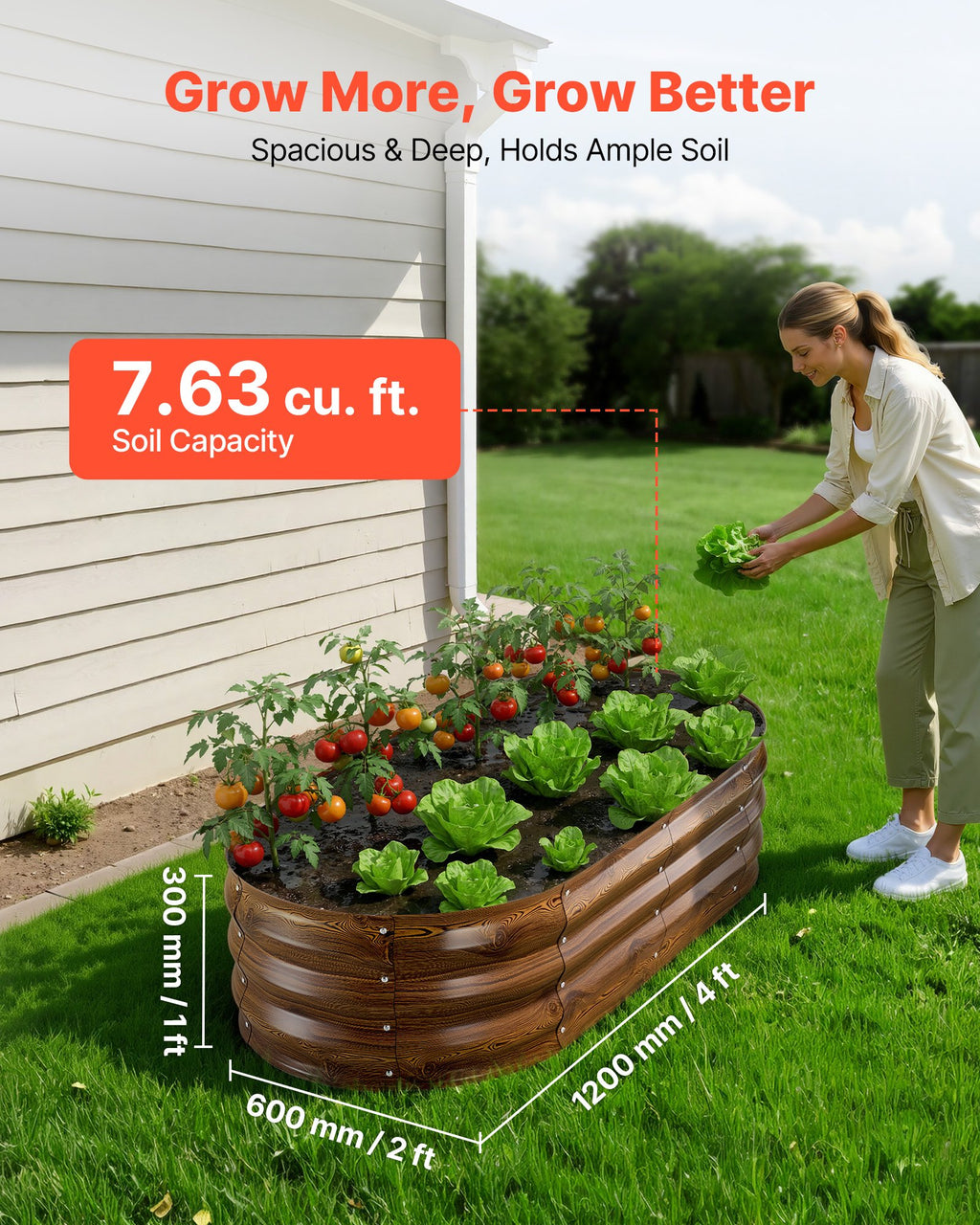 Pakeliamos lysvės VEVOR YJ-ZZC007, 120x60x30 cm, 2 vnt.