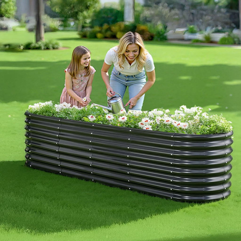 Pakelta lysvė VEVOR GM61003-240X60X57CM, 2,4 x 0,6 x 0,6 m