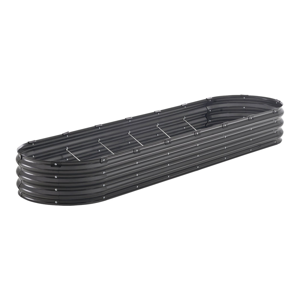 Pakelta metalinė lysvė VEVOR GM61003, 240 x 60 x 27 cm