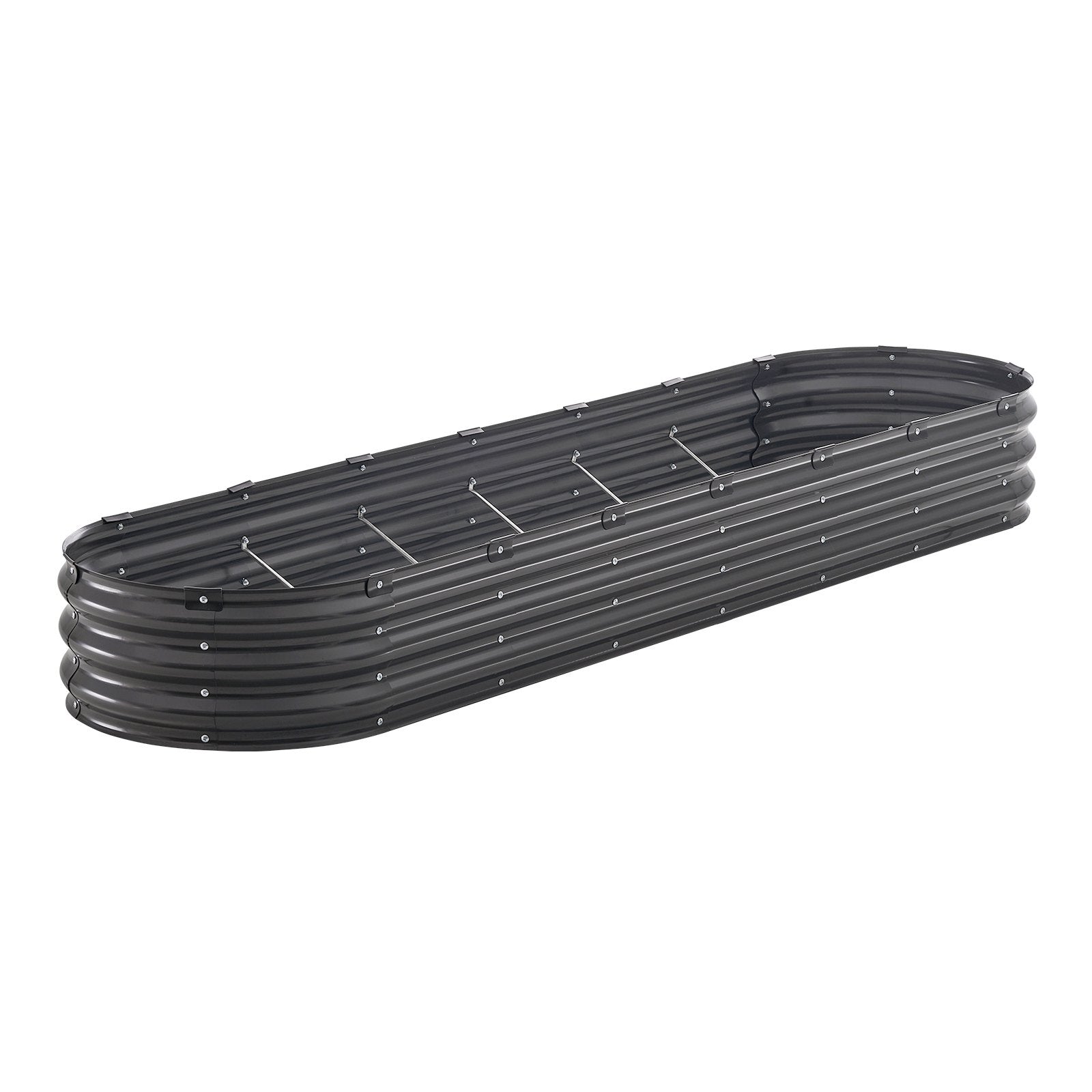 Pakelta metalinė lysvė VEVOR GM61003, 240 x 60 x 27 cm