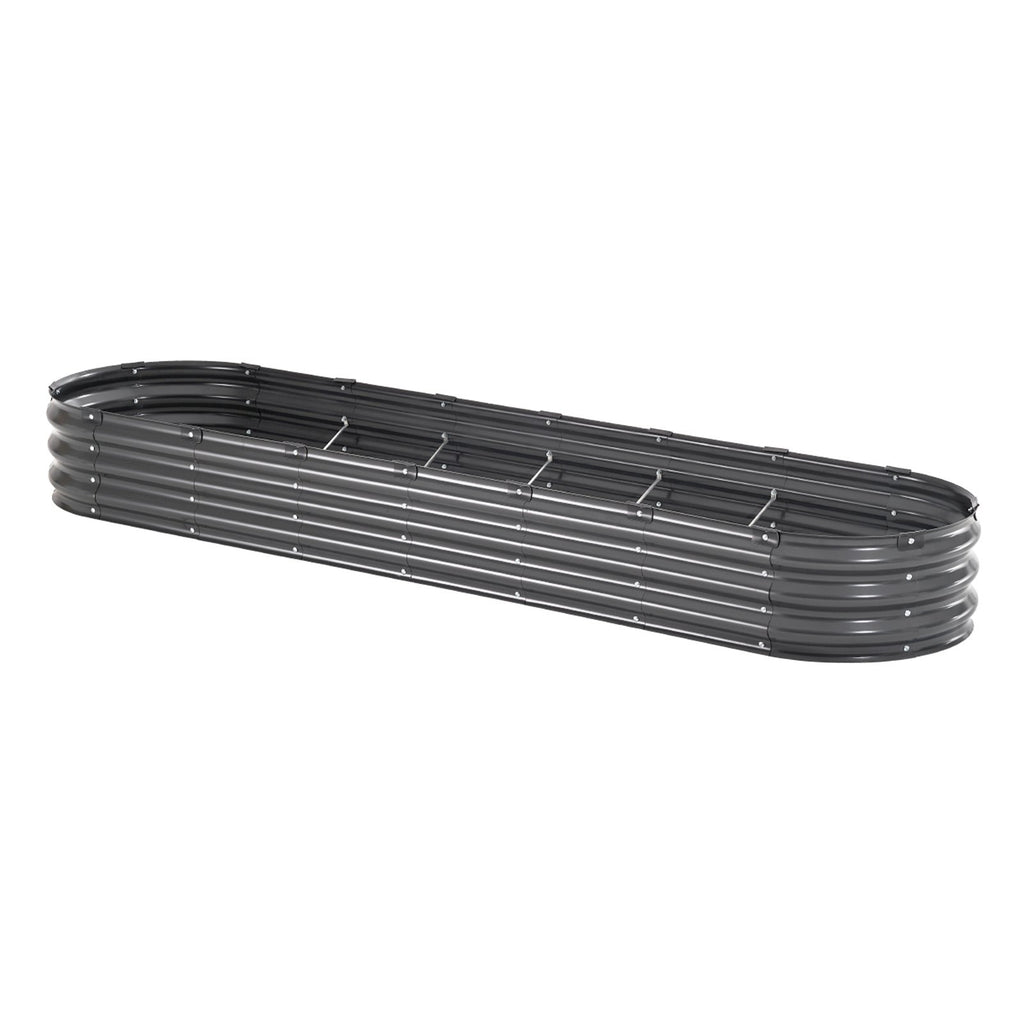 Pakelta metalinė lysvė VEVOR GM61003, 240 x 60 x 27 cm