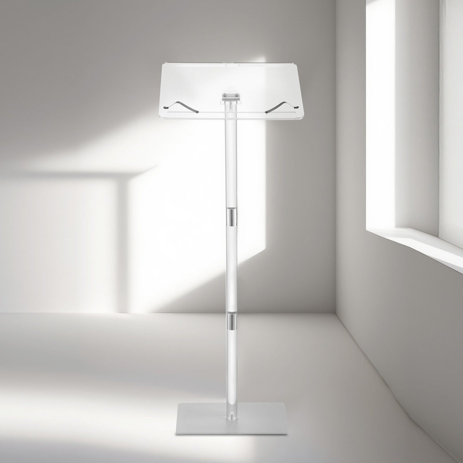 Akrilo tribūna VEVOR YKBJT44, 1100 mm aukščio