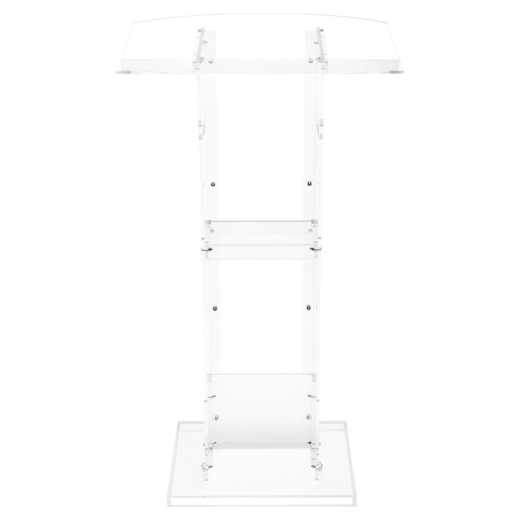 Akrilinė tribūna VEVOR YKBJTK1, 1100 mm aukščio