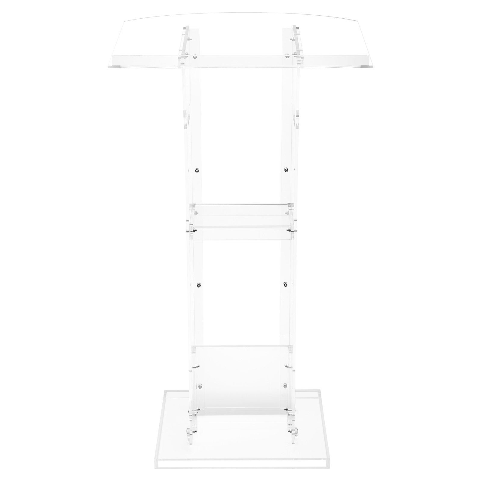 Akrilinė tribūna VEVOR YKBJTK1, 1100 mm aukščio