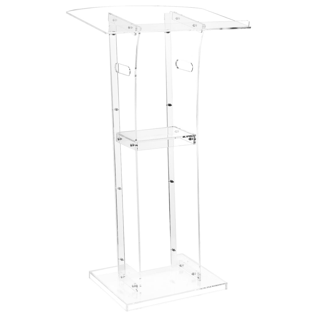 Akrilinė tribūna VEVOR YKBJTK1, 1100 mm aukščio