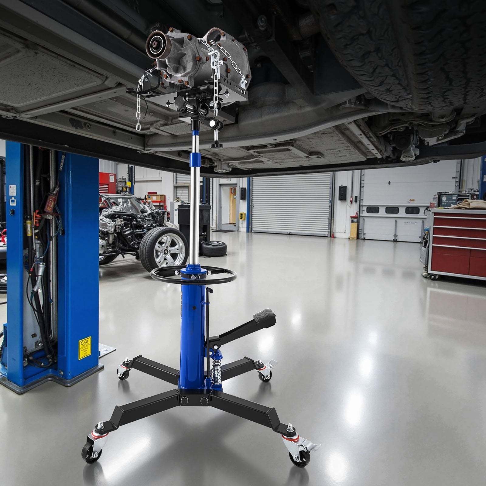 Hidraulinis pavarų dėžių keltuvas VEVOR GW-0.6, 0,6 t