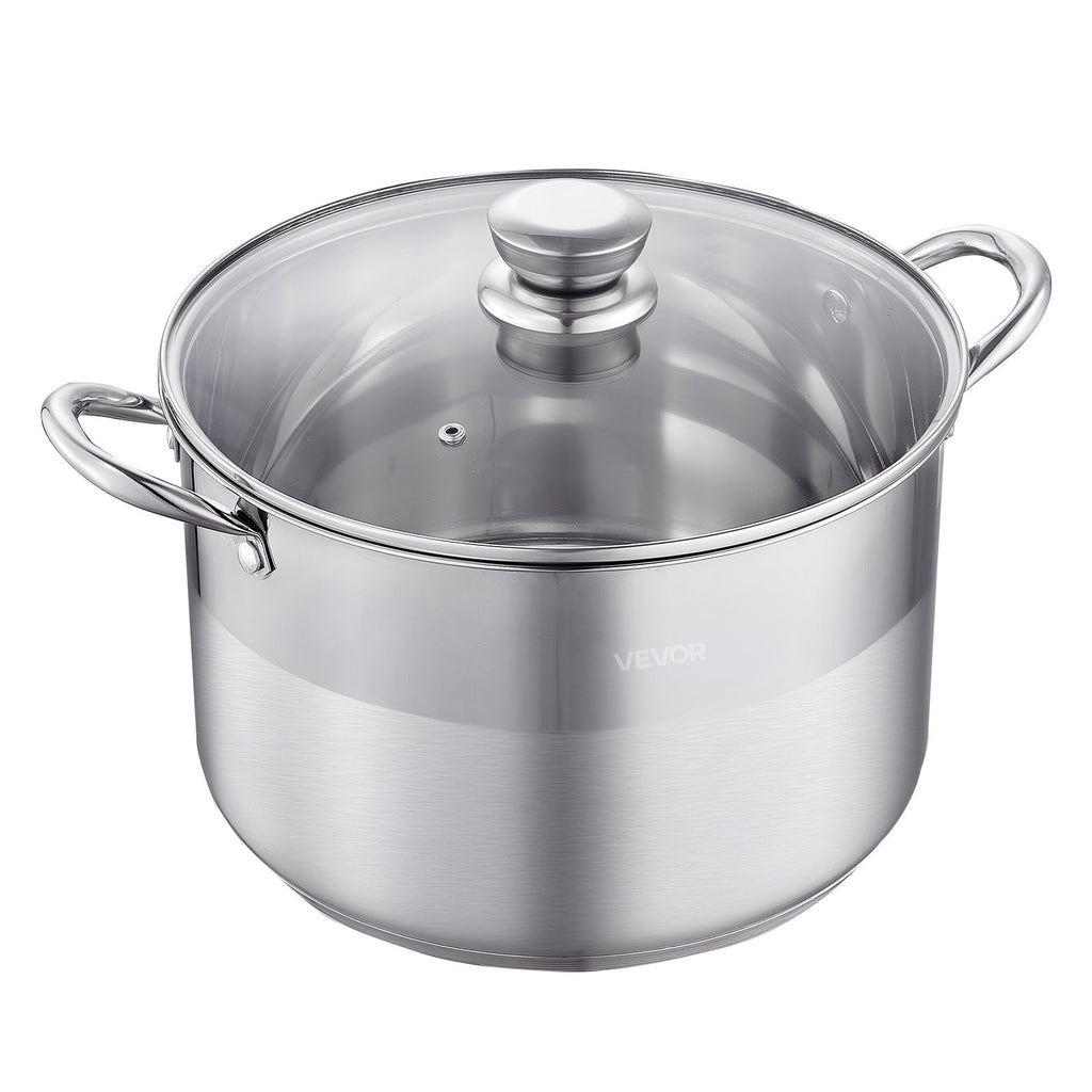 Nerūdijančio plieno puodas VEVOR HZ-V10T, 11,4 l