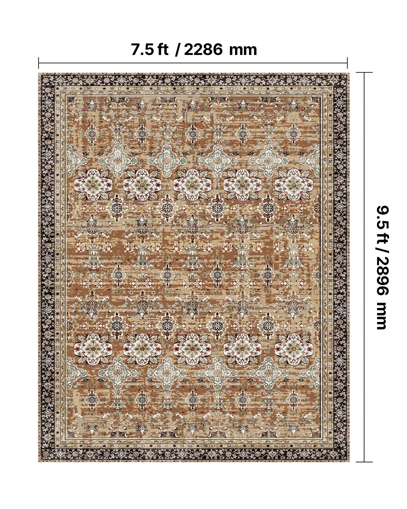 Kilimas VEVOR FGFZLS7.5-9.5FT, 229 x 290 cm