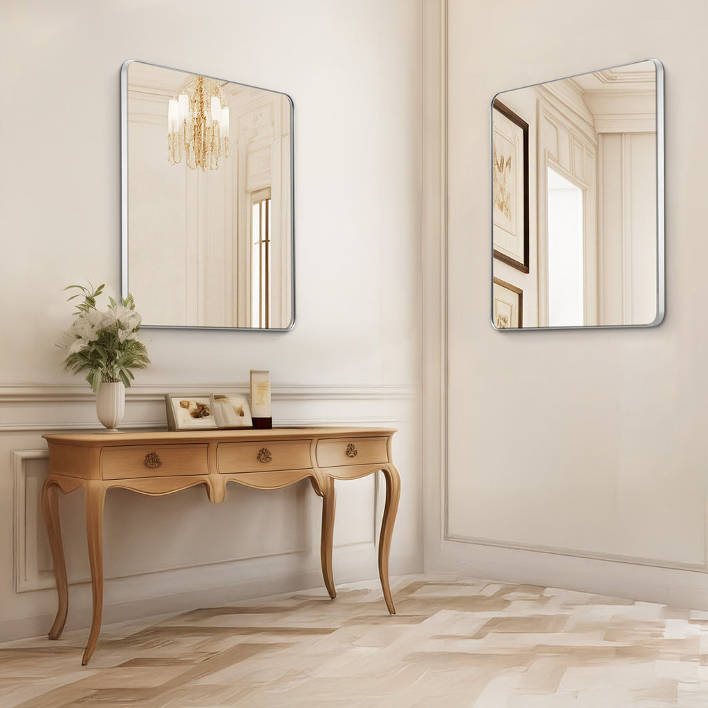 Sieninis makiažo veidrodis VEVOR HT-SS0008s, 91,5 x 91,5 cm