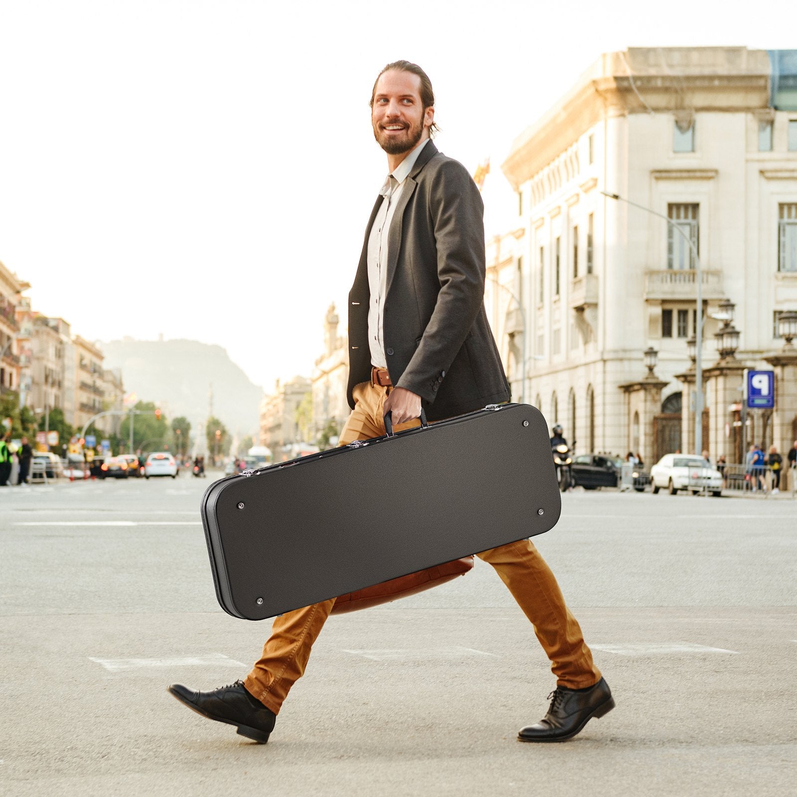 Elektrinės gitaros dėklas VEVOR JX-41A, 1095 mm