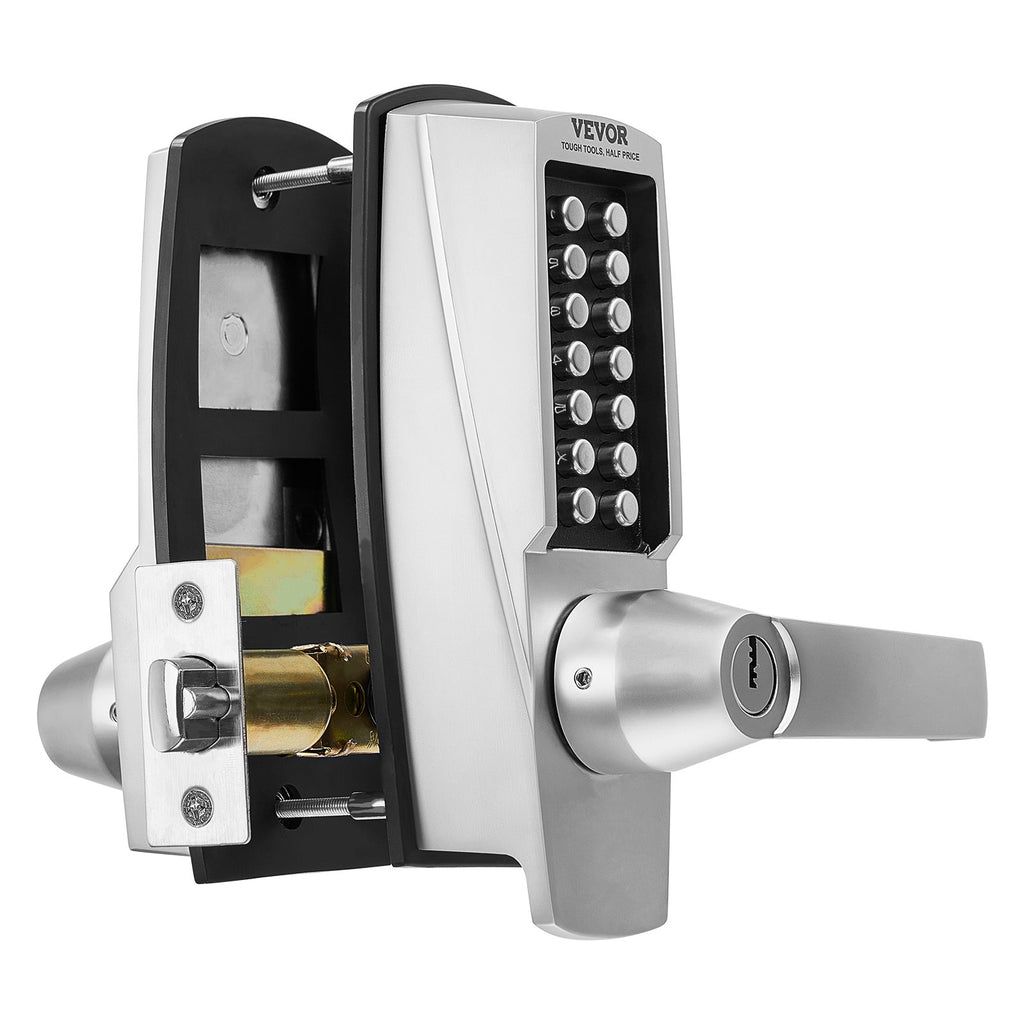 Mechaninė kodinė spyna VEVOR OL-700D2-BC-03, nerūdijantis plienas