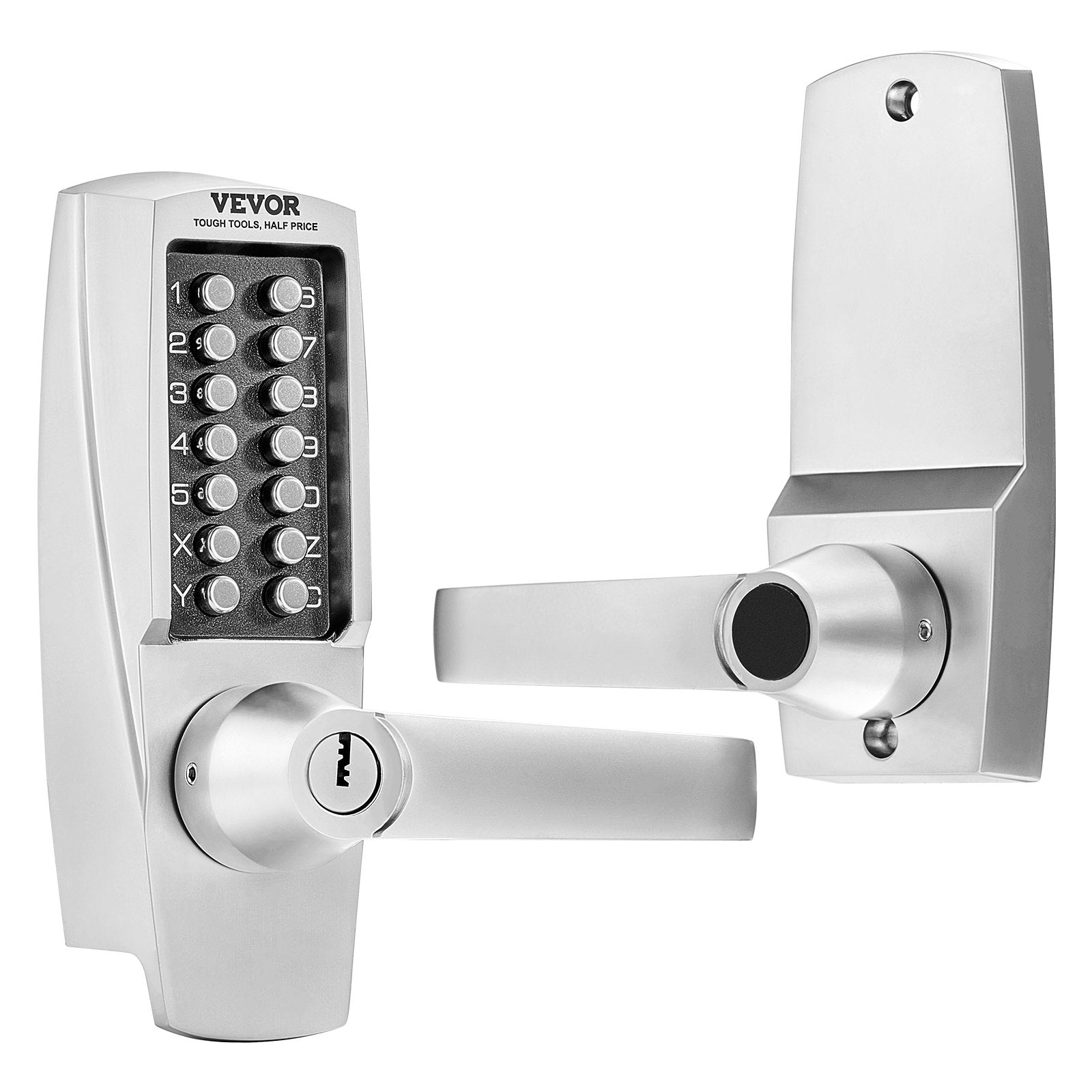 Mechaninė kodinė spyna VEVOR OL-700D2-BC-03, nerūdijantis plienas