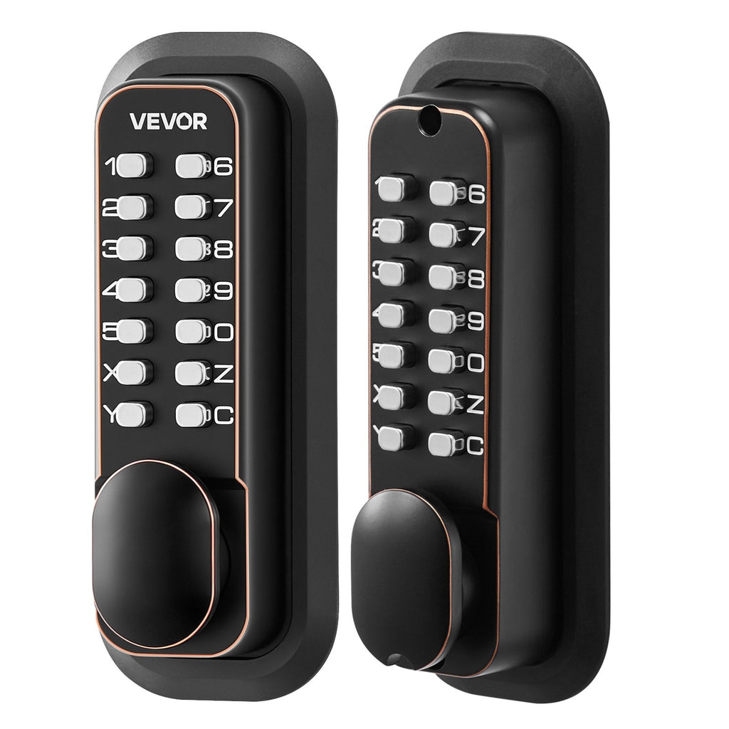 Mechaninė kodinė durų spyna VEVOR OL-601S3-07, dvipusė klaviatūra