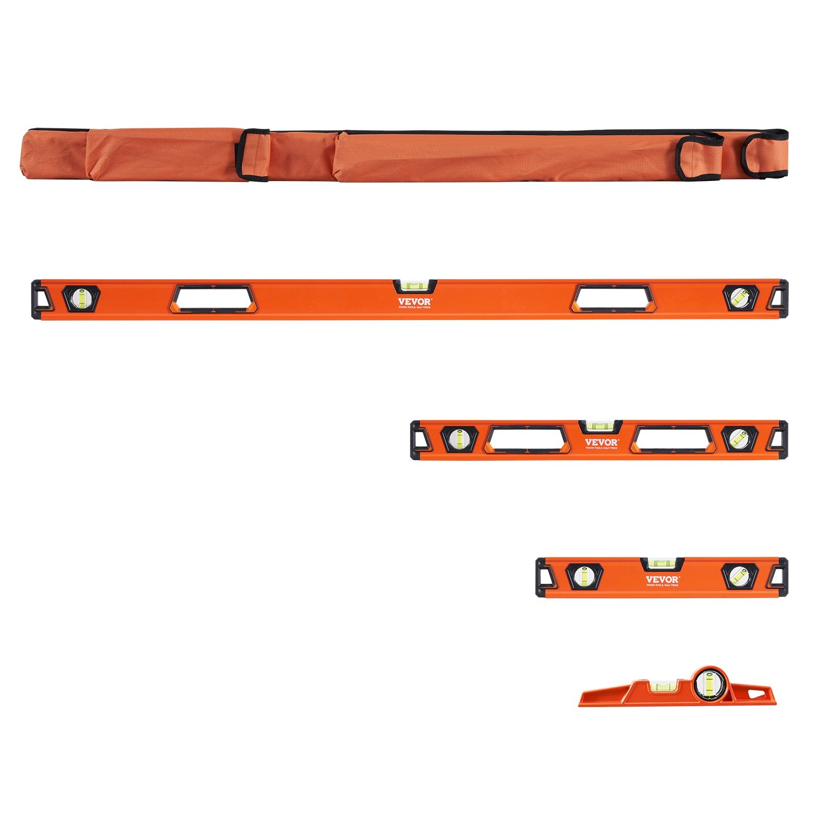 Gulsčiukų rinkinys VEVOR ST08002, 4 dalių (25-122 cm)