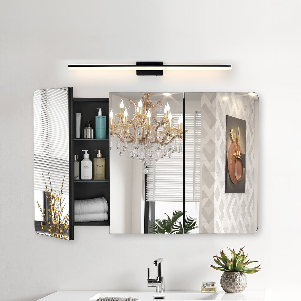 Vonios spintelė su veidrodžiu VEVOR ML40×25.5-3, 101,7 x 64,7 cm