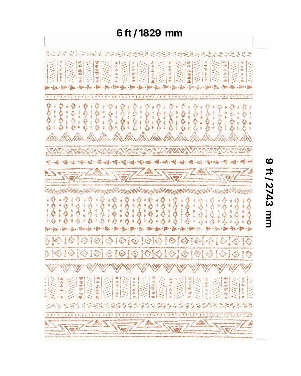 Kilimas VEVOR XDFMS6-9FT, 183 x 274 cm