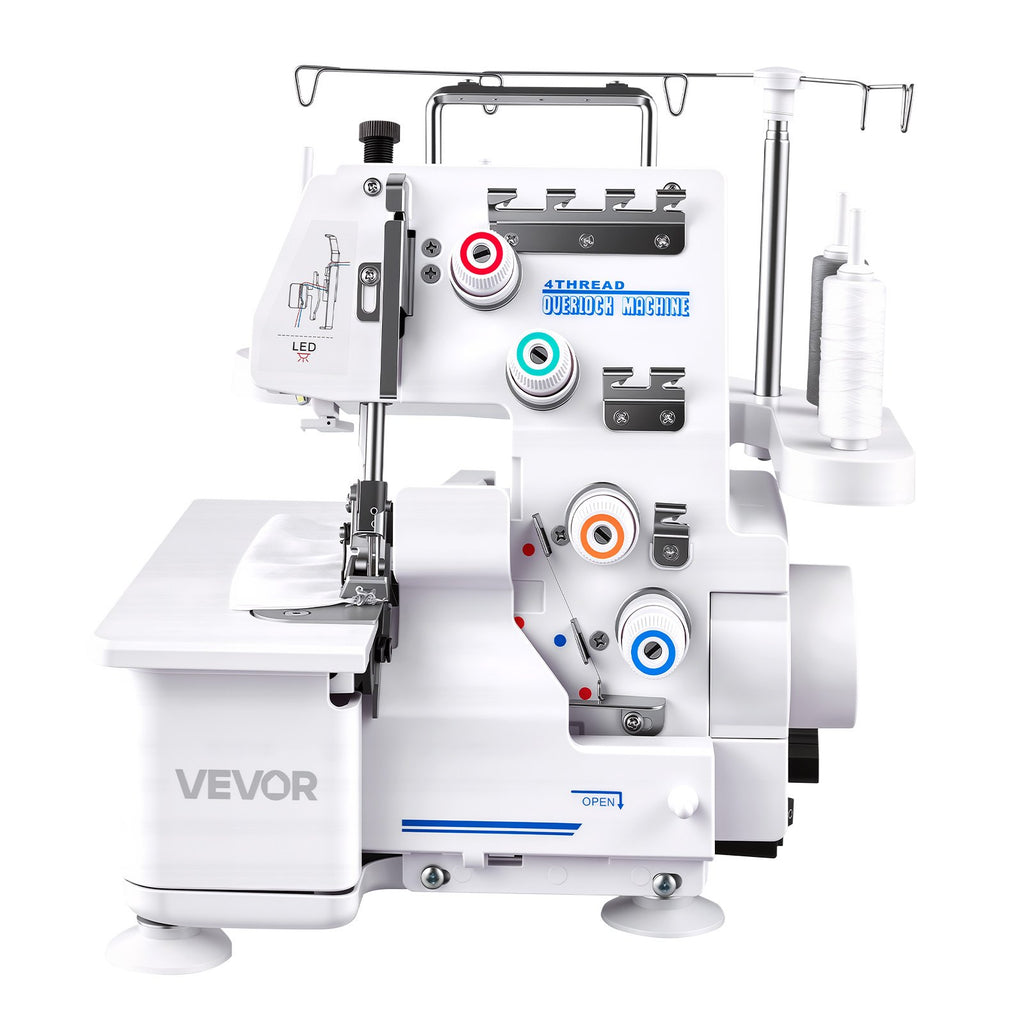 Overlokas VEVOR 4-434, 1250 dyg/min