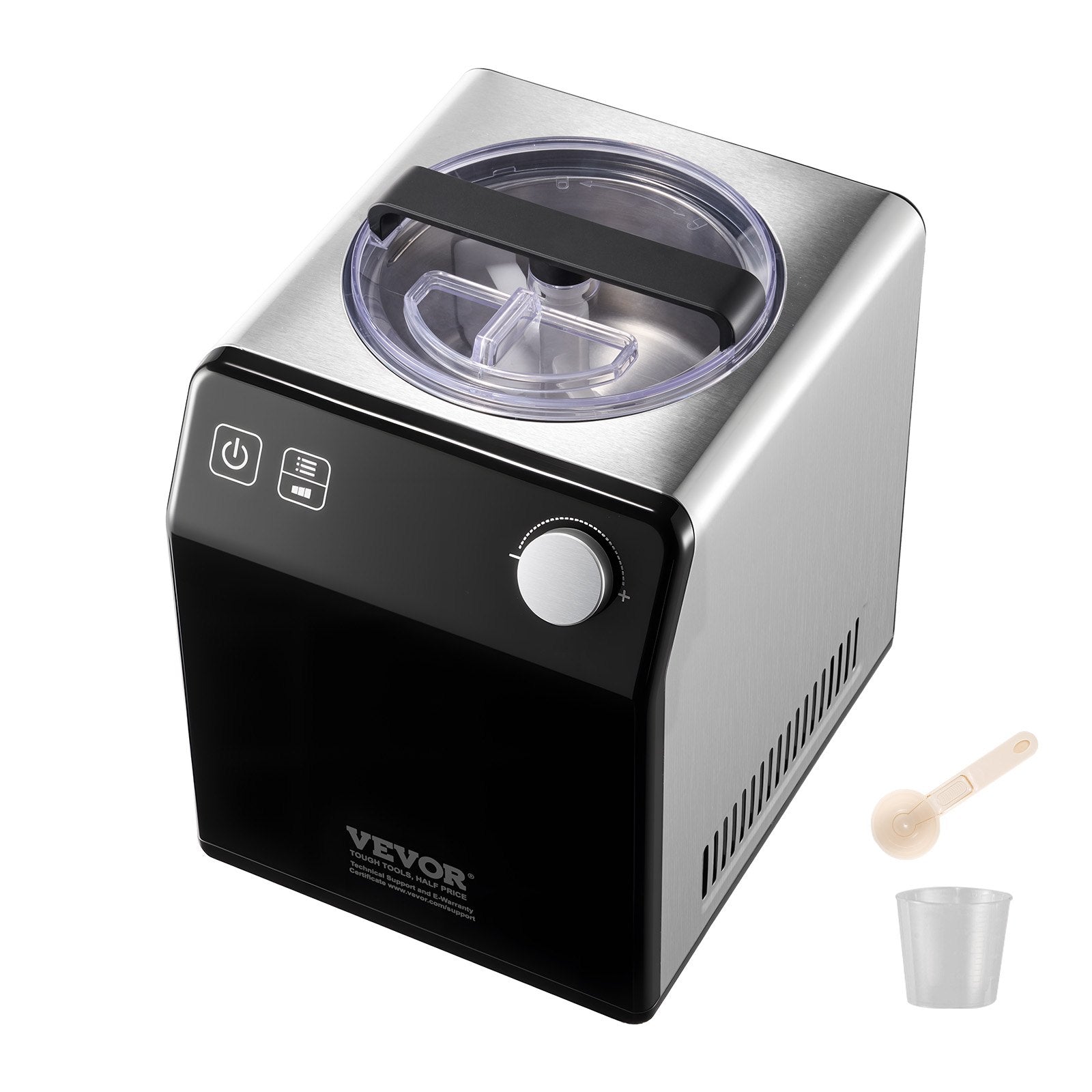 Ledų gaminimo aparatas VEVOR ICE2086BY-GS, 1,9 l