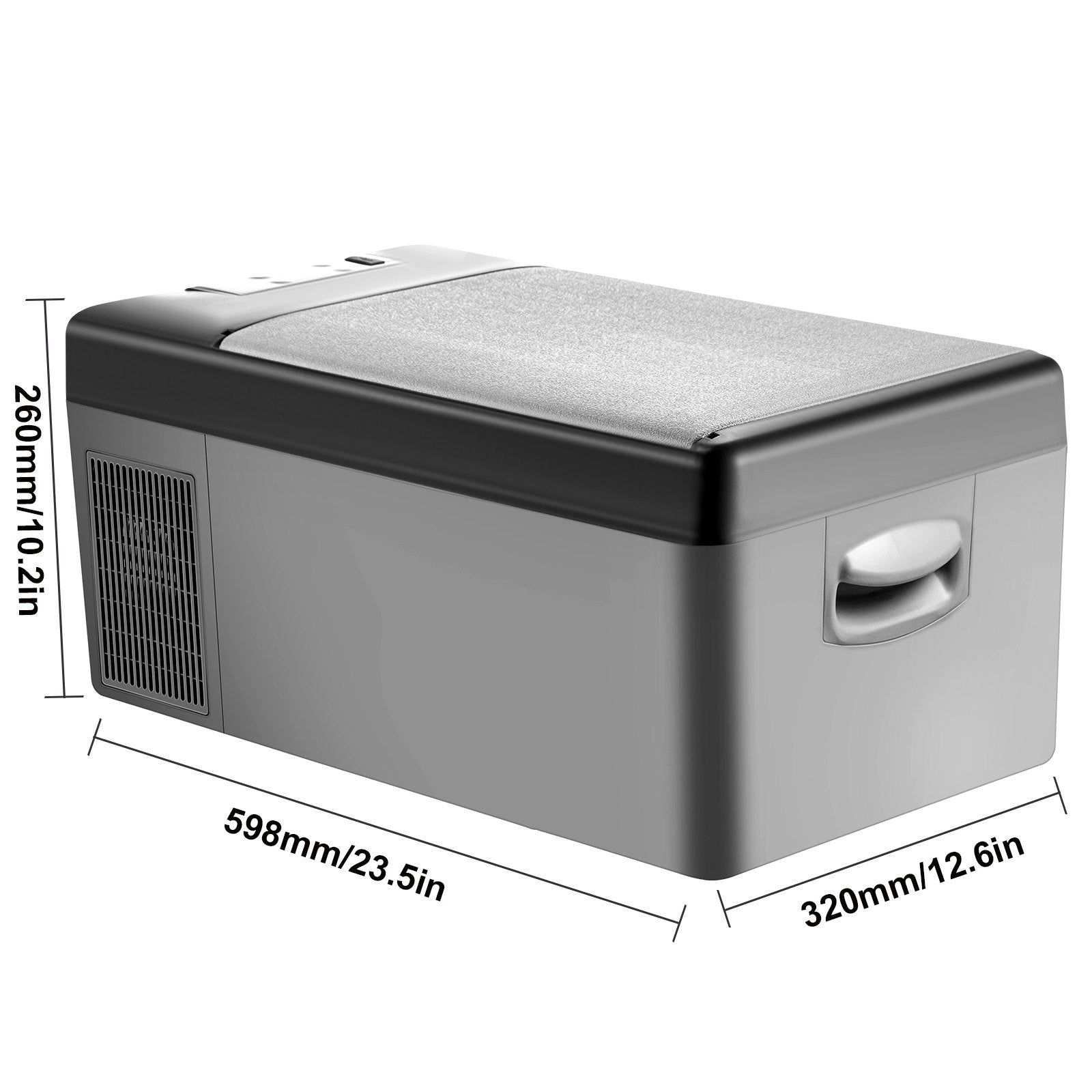 Nešiojamas automobilinis šaldytuvas VEVOR C15, 15 l