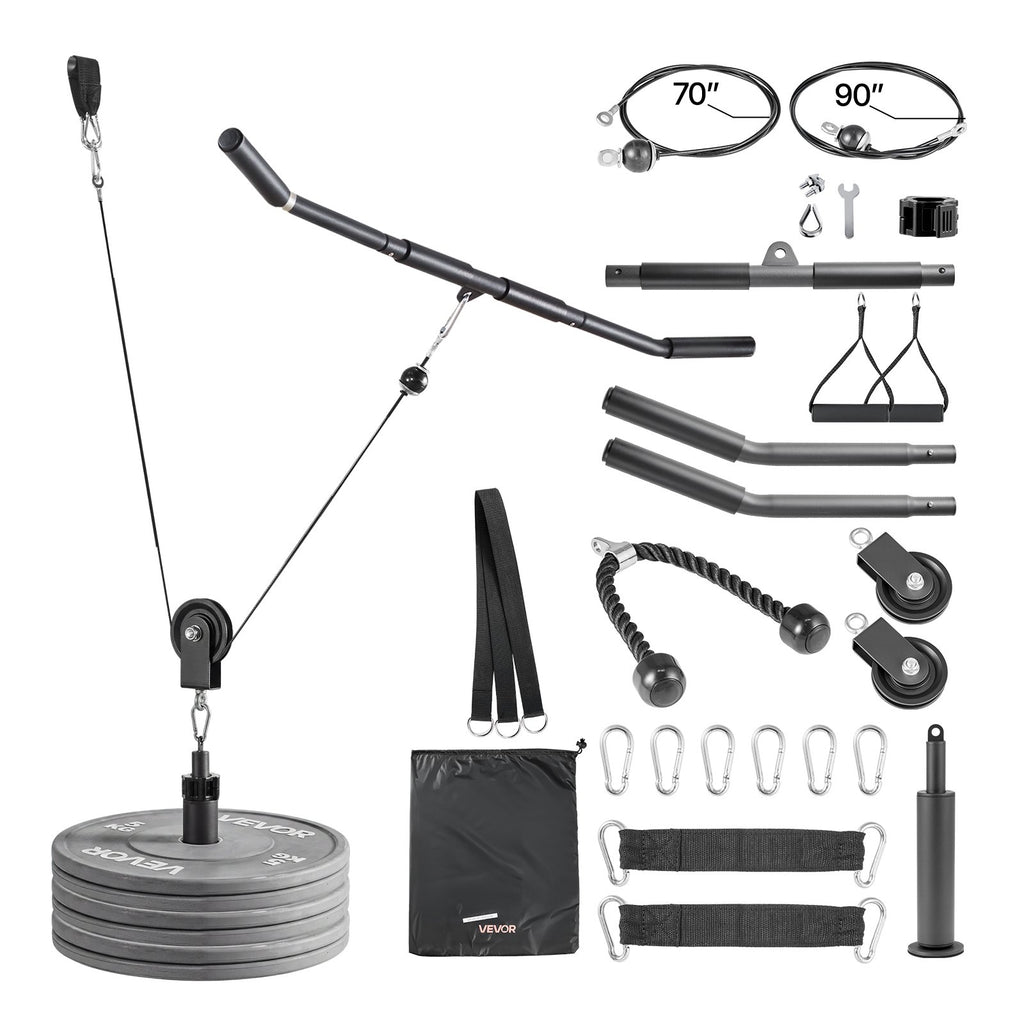 Skriemulių sistema VEVOR QT1836, 150 kg apkrova
