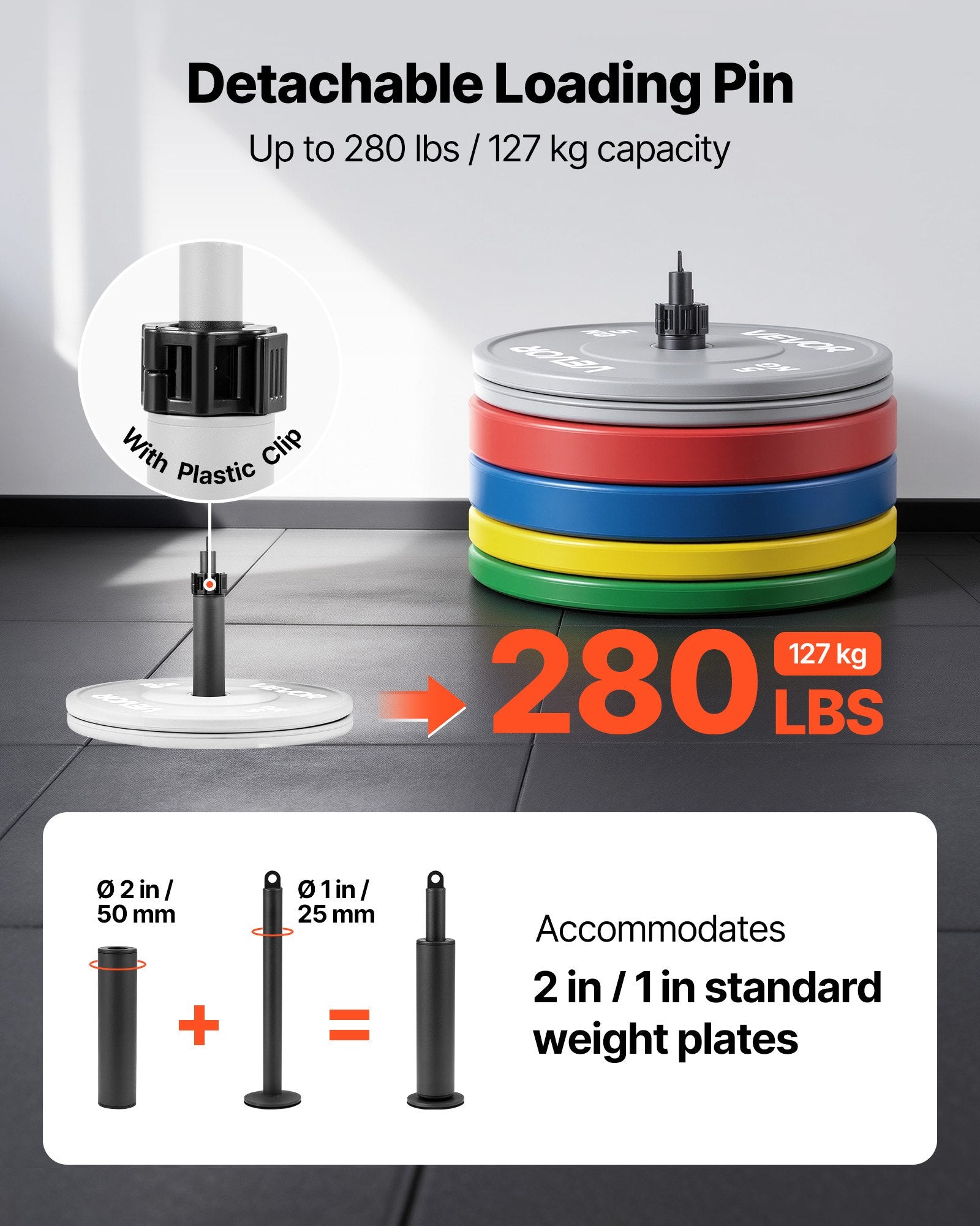 Skriemulių sistema VEVOR QT1835, 127 kg keliamoji galia