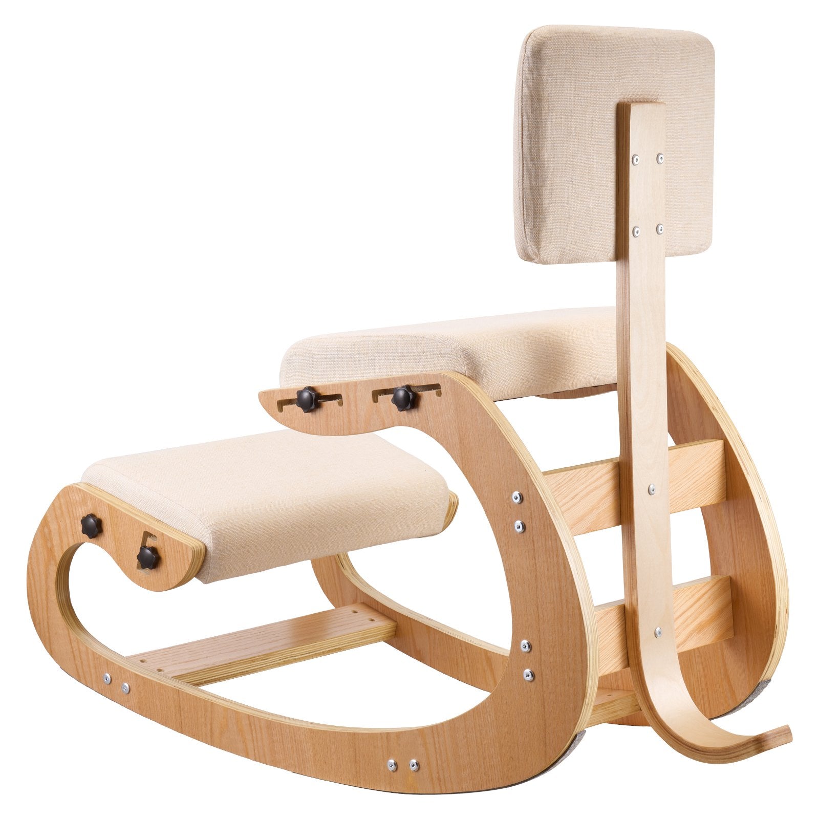 Ergonominė klūpėjimo kėdė VEVOR QDQY-05, su atlošu