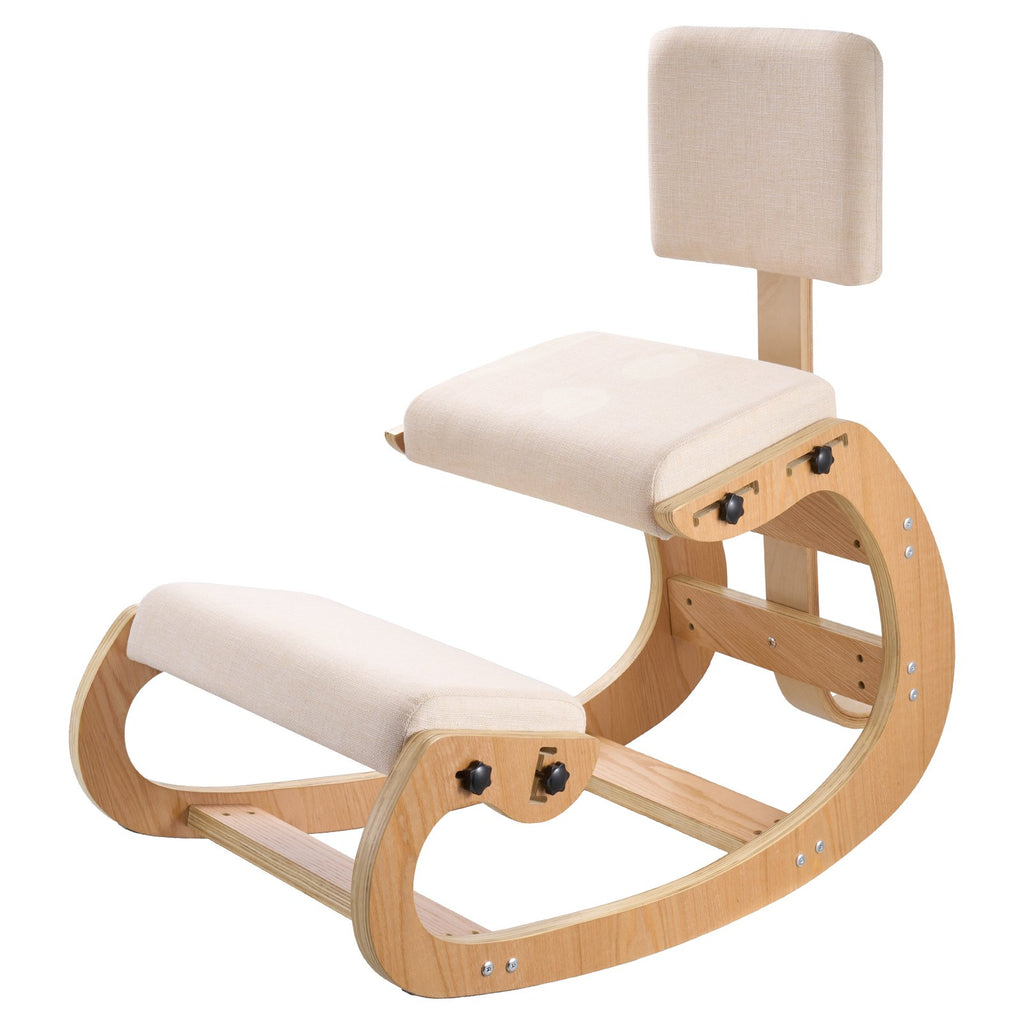 Ergonominė klūpėjimo kėdė VEVOR QDQY-05, su atlošu