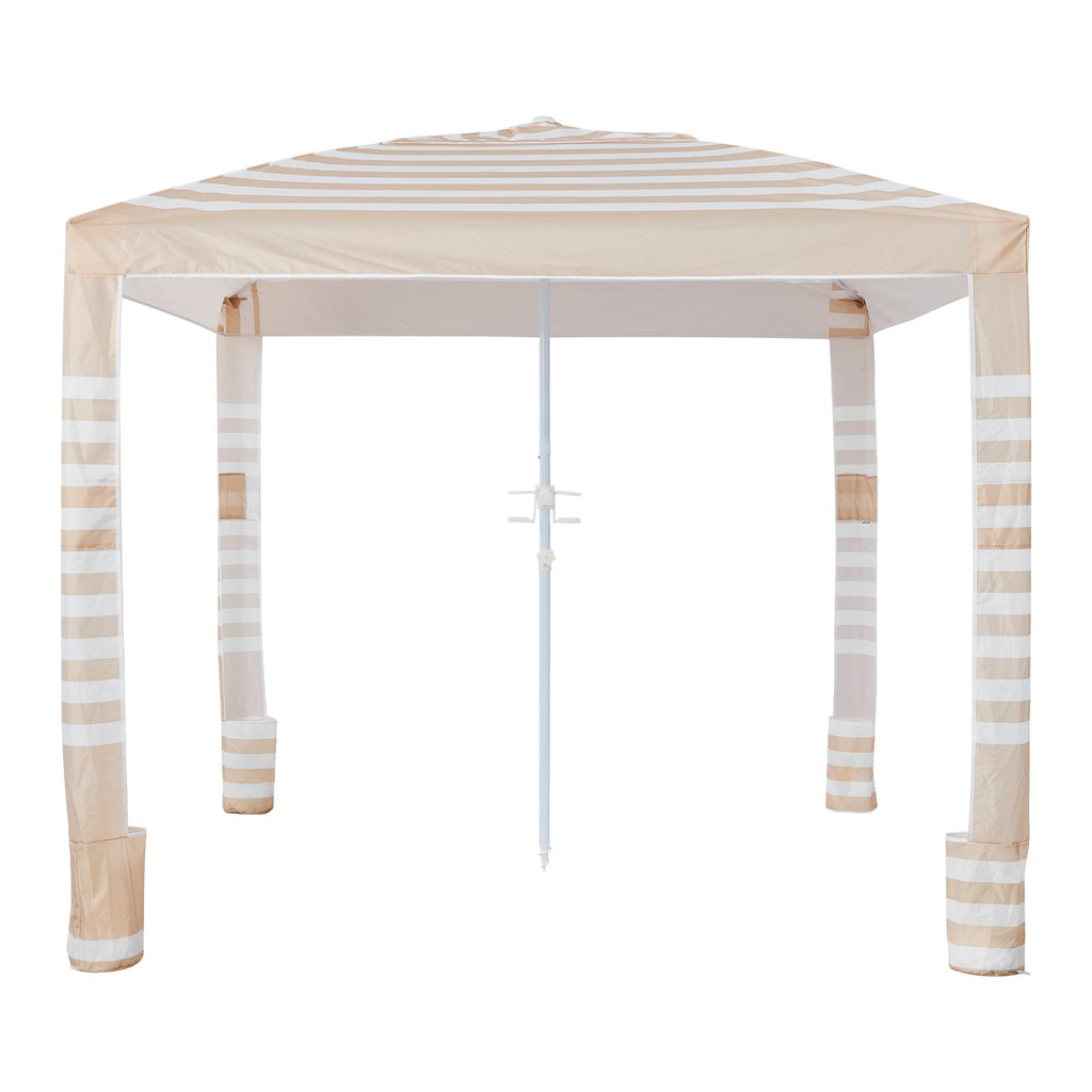 Paplūdimio palapinė-pavėsinė VEVOR SZ002, 2,4 x 2,4 m